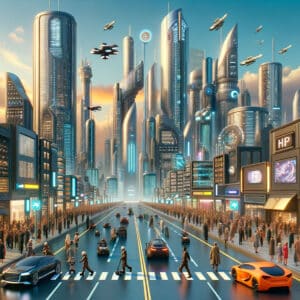 Brave New World Aldous Huxley Boek recensie toekomst stad vliegtuigen