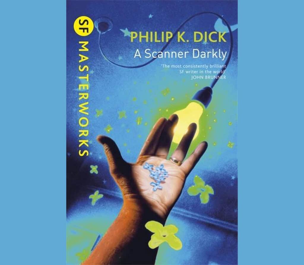 A Scanner Darkly van Philip K. Dick hand lamp bloemen