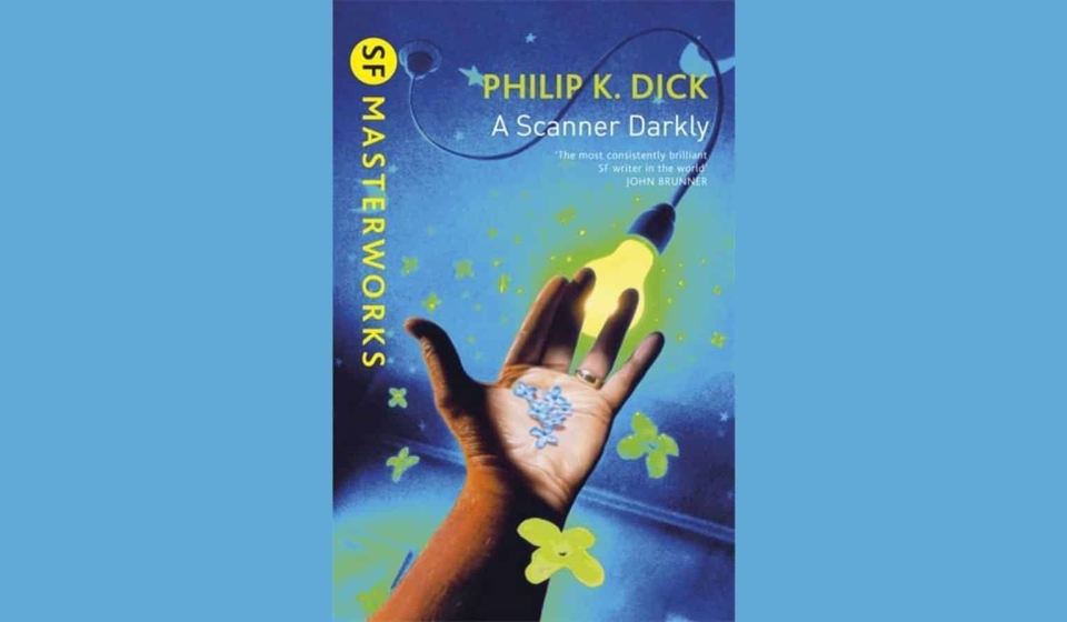 A Scanner Darkly van Philip K. Dick hand lamp bloemen
