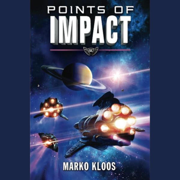 Points of Impact van Marco Kloos boek recensie science fiction kaft ruimteschepen planeten